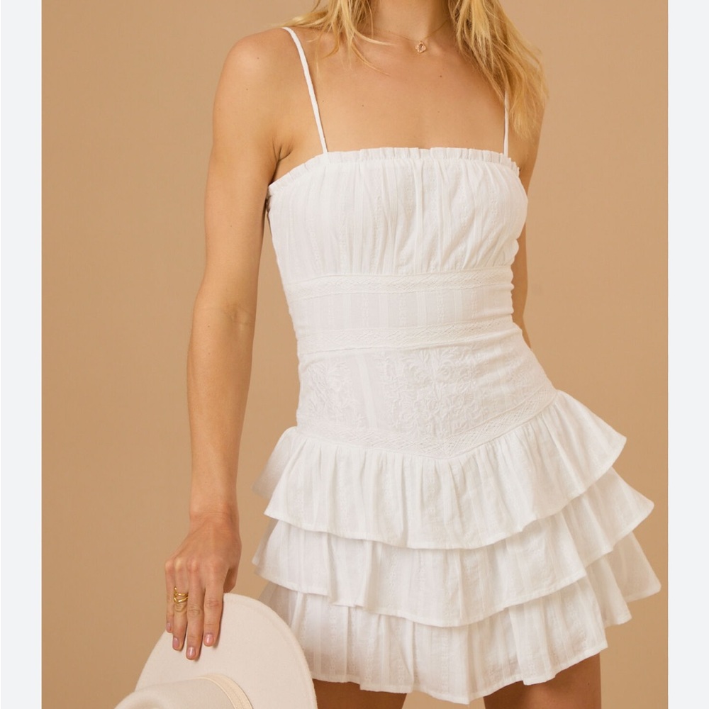 Altar'd State Nina Textured Mini Dress